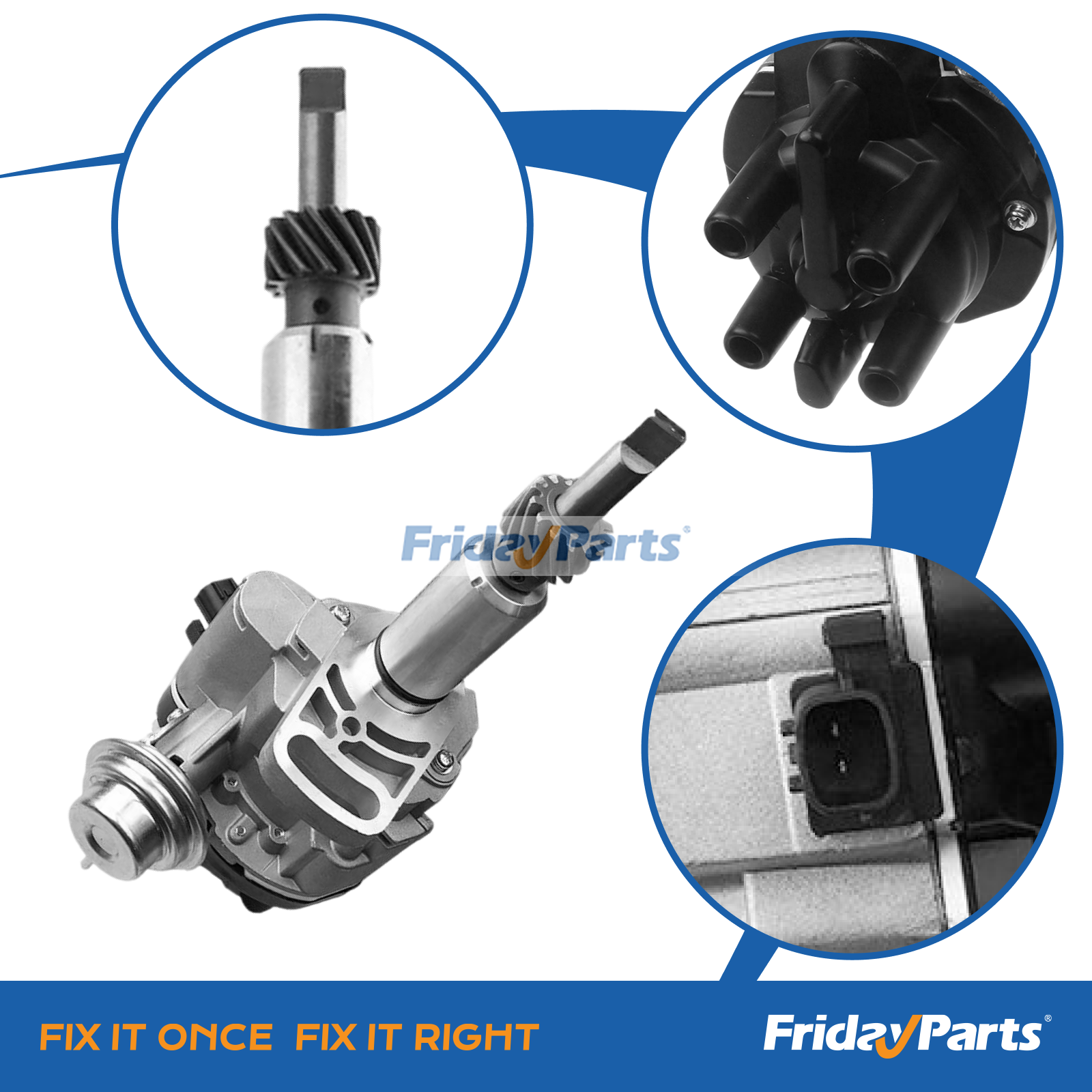 エンジン,フォークリフト 電子点火ディストリビューター