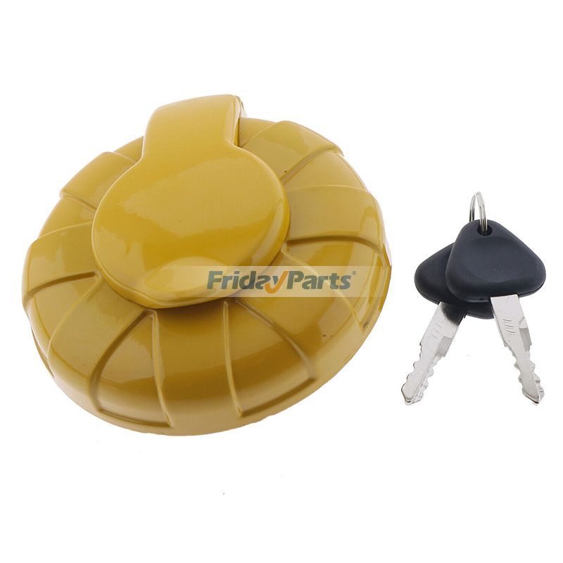 Excavator,Loader Fuel Tank Cap with 2 Keys