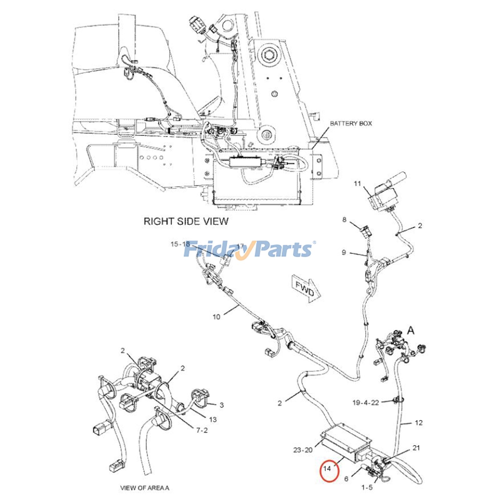 ECM Electronic Control Module for Engine,Loader