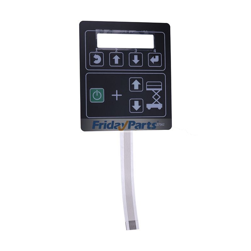 Aerial Work Platforms ECM Control Panel Decal