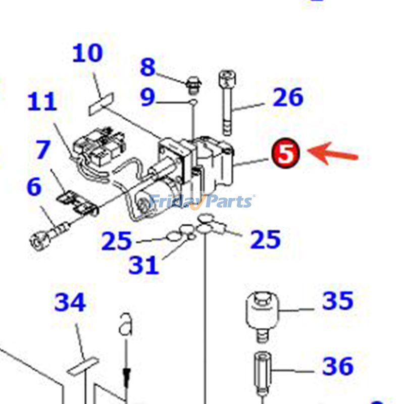ブルドーザー,モーターグレーダー,オフロードトラック ECMVバルブ