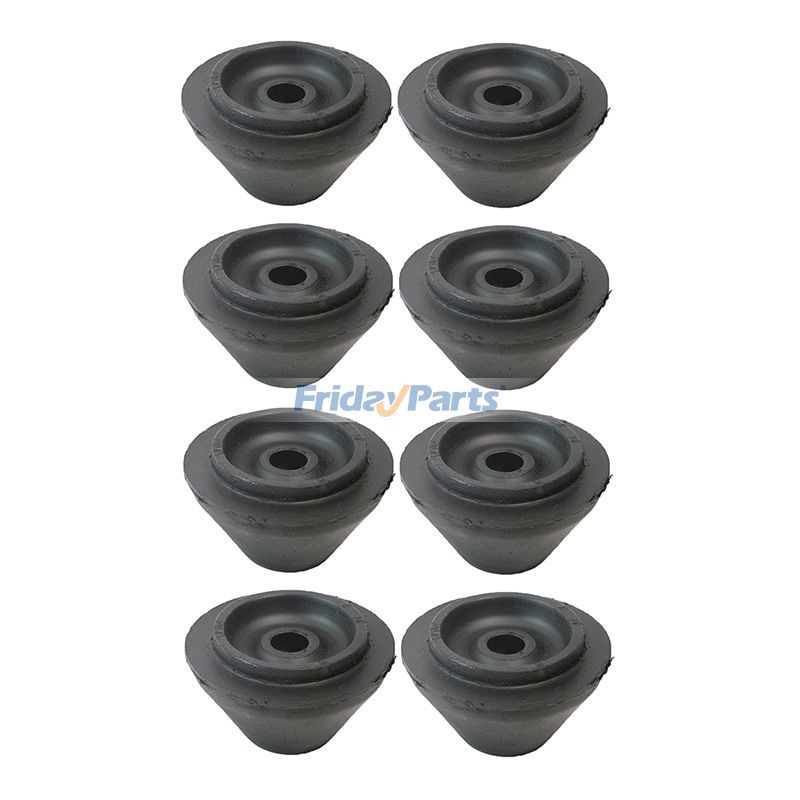 8 coussinets en caoutchouc 270-2002 pour excavatrice à moteur Mitsubishi S3Q2 Caterpillar CAT C1.8 303.5C 303.5D 304D