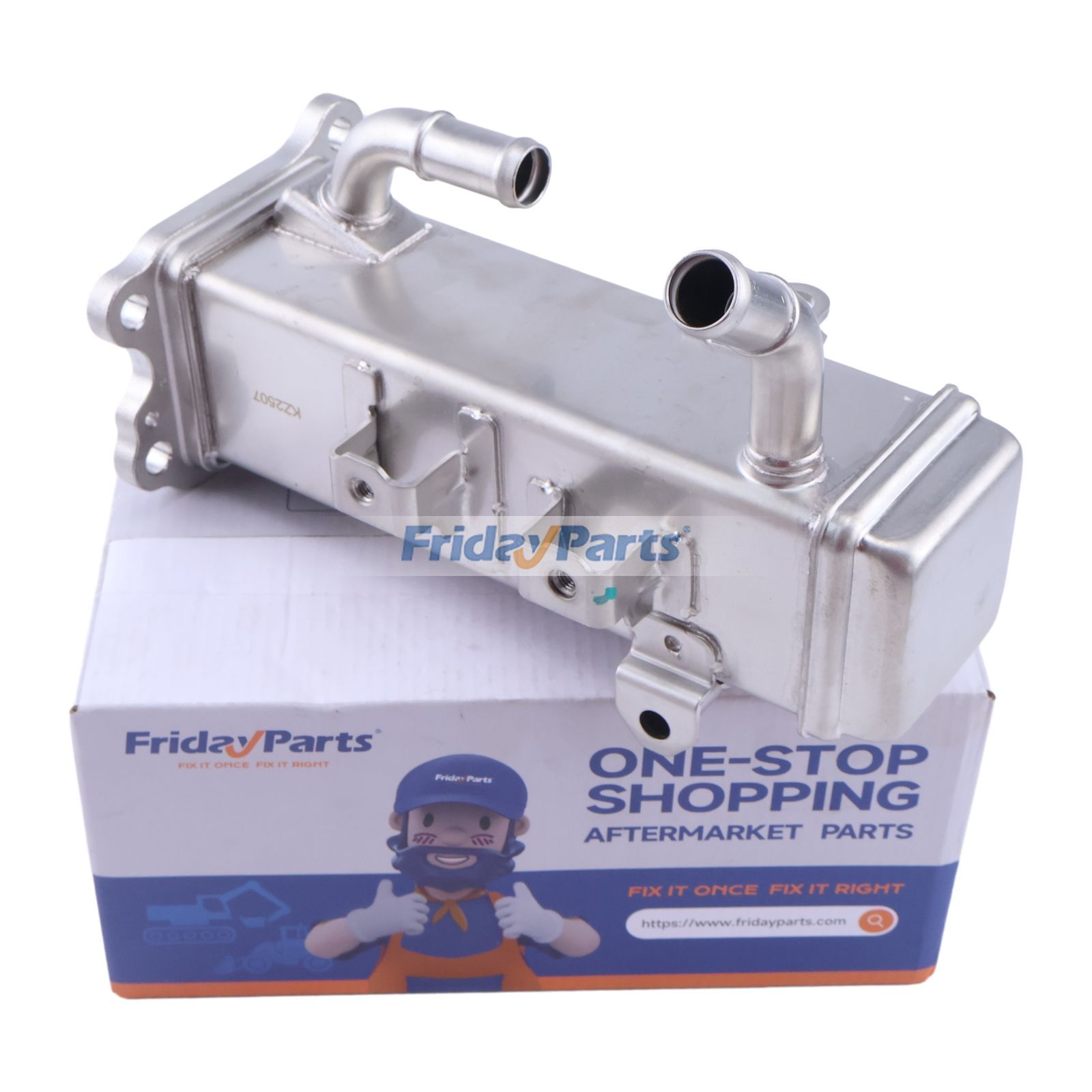 EGR クーラー 25681-0E010 トヨタエンジン 1GDFTV 車両 ハイラックス