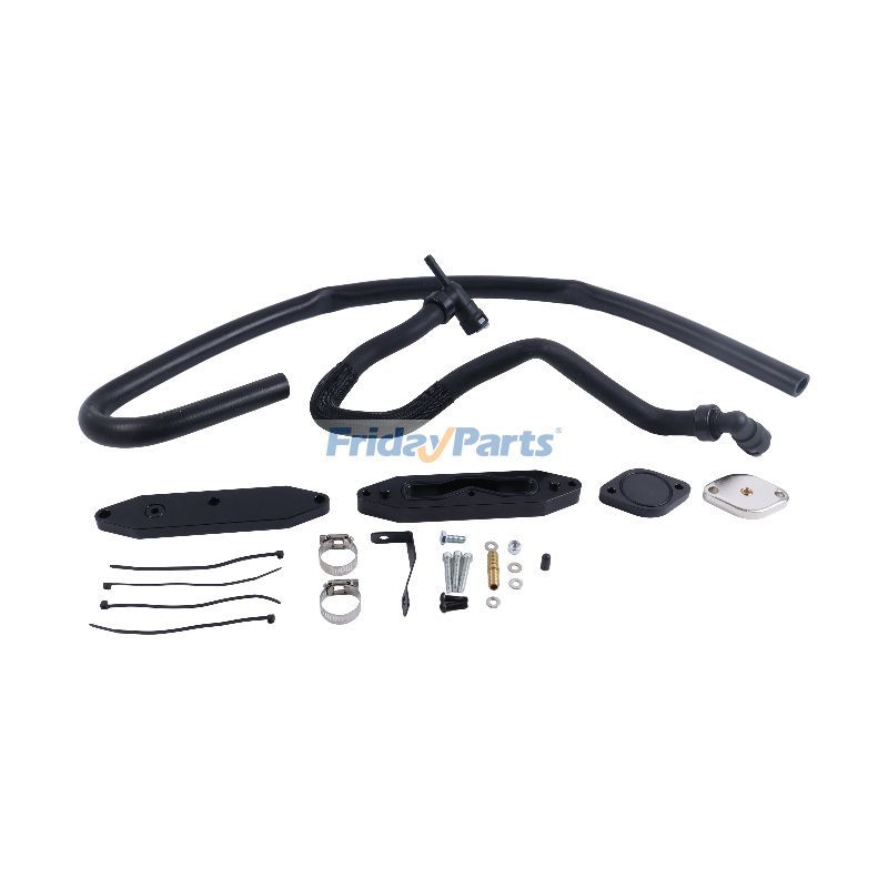 EGR Delete Kit With Radiating Pipe for Ford Engine 6.7 6.7L 11-17