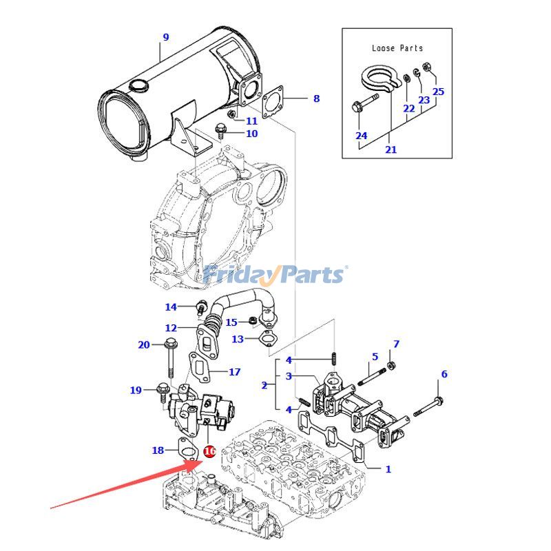 EGR Valve for Engine