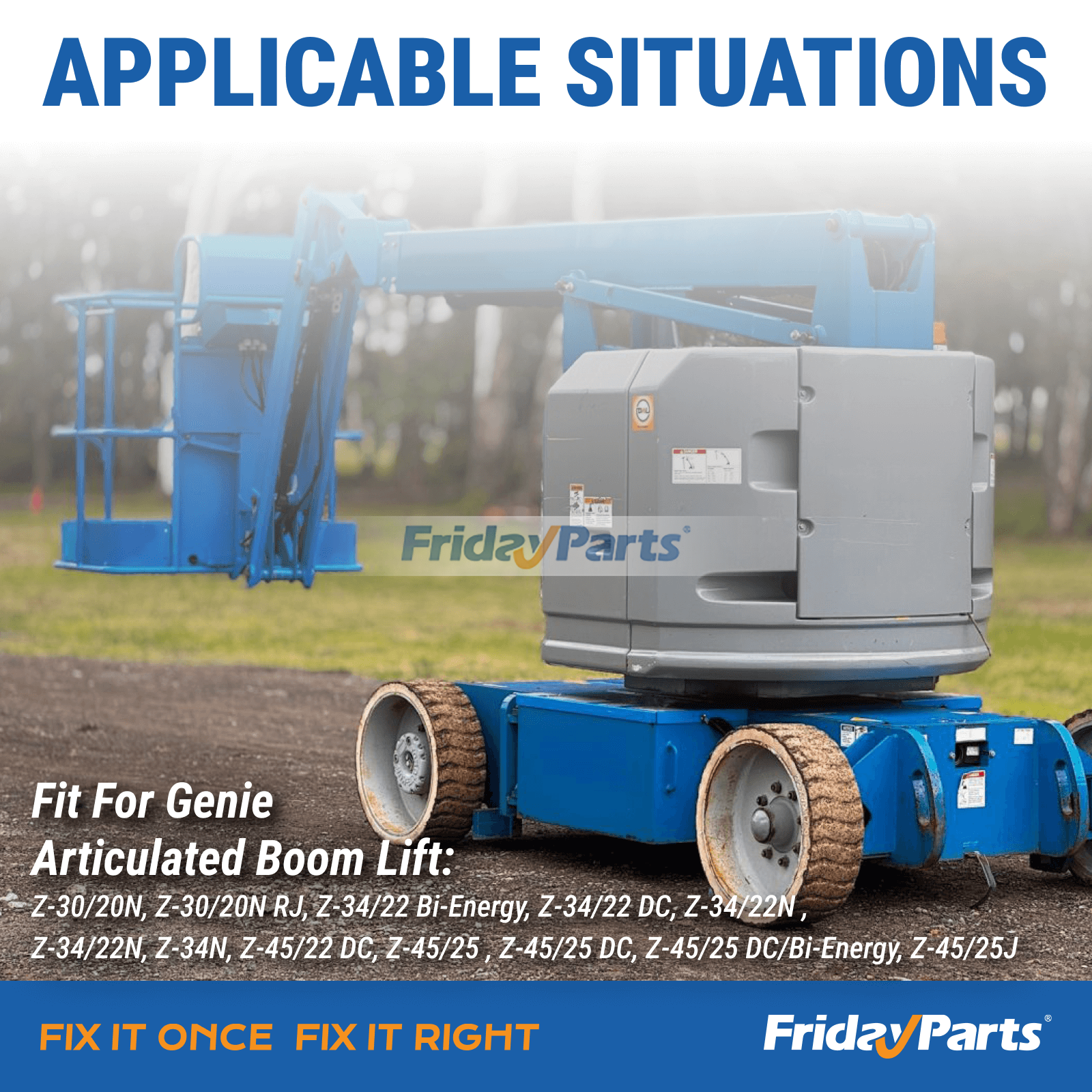 Fonction moteur pour Nacelle Élévatrice Pour Genie