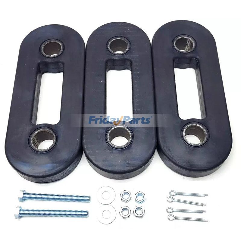 Elastomeric Rubber Trip Springs & Hardware 27351 for Western Fisher Suburbanite Homesteader