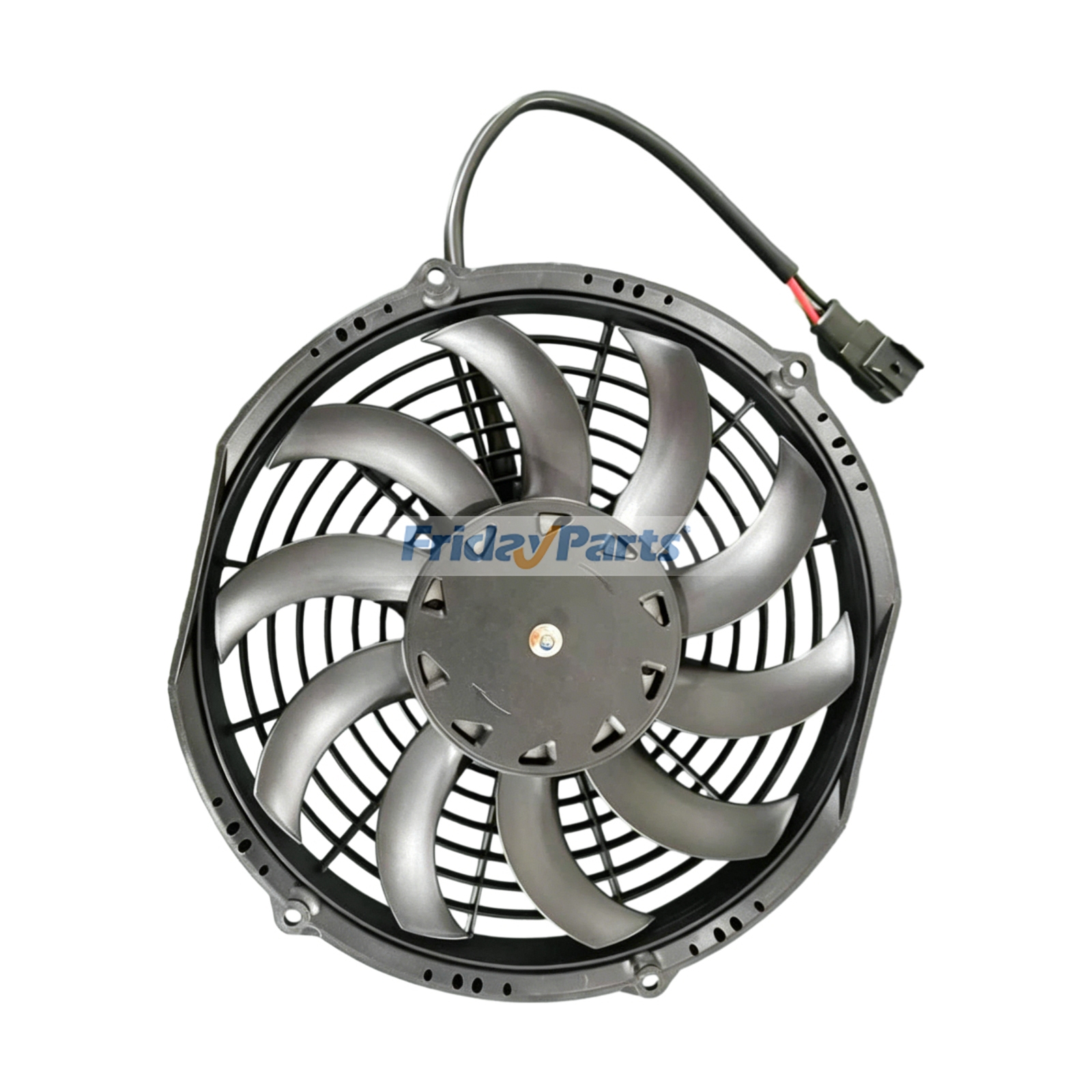 Ventilador de radiador eléctrico de repuesto para Spal 30100370 594212 VA11-AP7/C-29A Para Spal