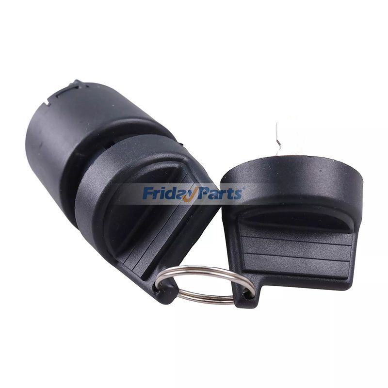 Interruptor de encendido de cerradura de puerta eléctrica con 2 llaves para generador Kipor KDE6500 KDE6700 de FridayParts