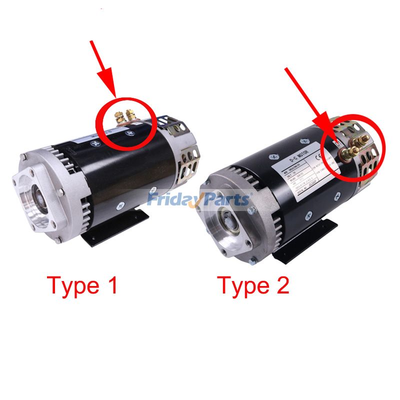 高所作業車 電動モーター