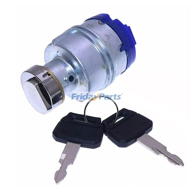 Interruptor de encendido por pulverización eléctrica con 2 llaves YN50S00026F1 para excavadora New Holland E175B E215B E80BMSR EH215 de FridayParts