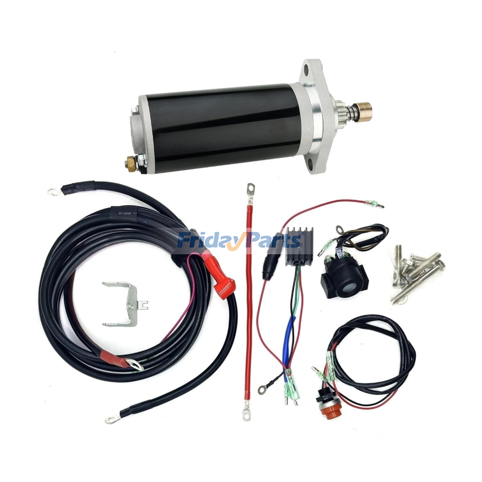 Kit de démarrage électrique 6L2-81800-20-00 pour moteur hors-bord Yamaha 25MSH 6L2K