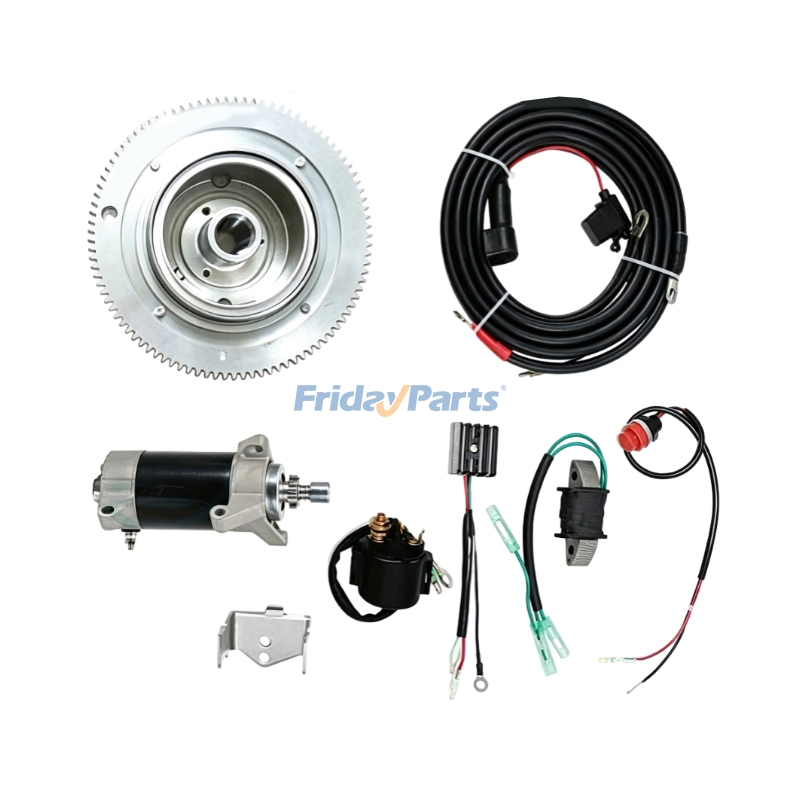 Elektrischer Anlasser-Kit für Jian Hang 2-Takt-Außenbordmotor 60 PS T60BMS