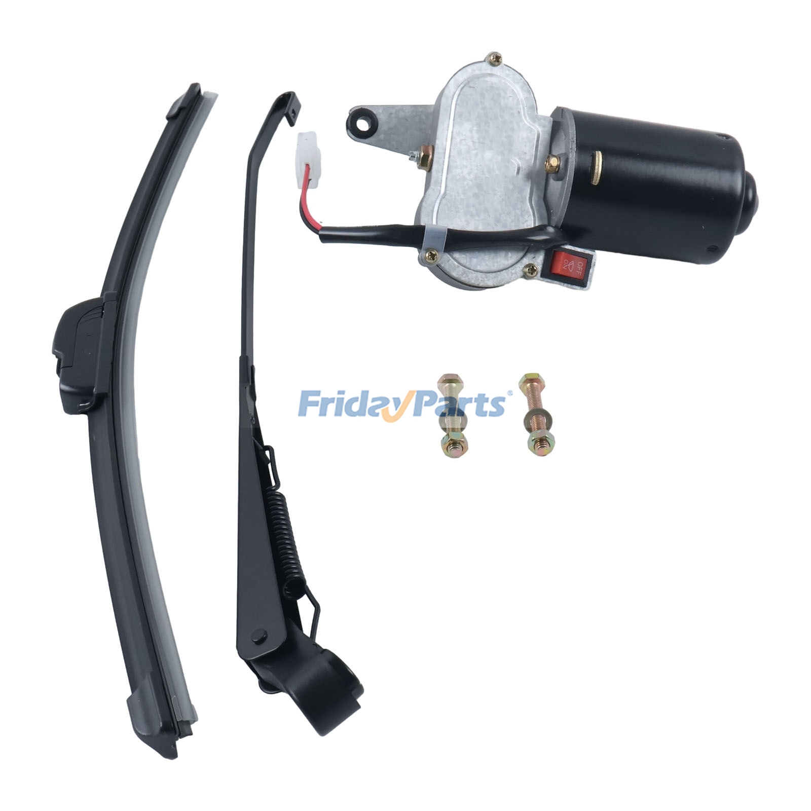 Can-Am用,Kawasaki用ATV/UTV用電動ワイパーモーターキット