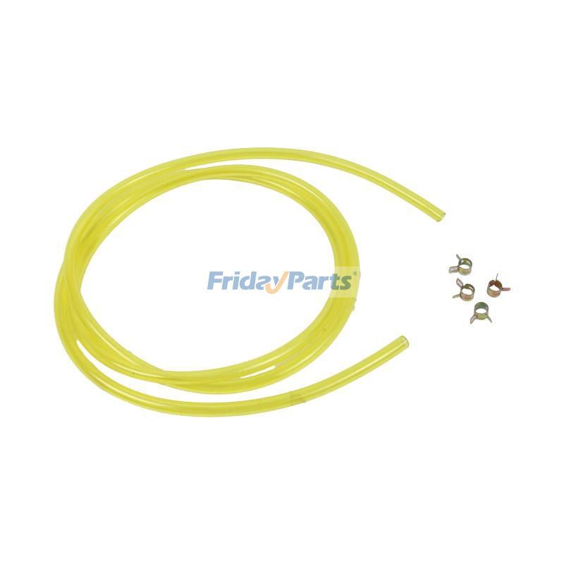 Electric Yellow 1/4" 3/8" Fuel Line Kit for Snowmobile Dirt Bike ATV Mower Motorcycle
