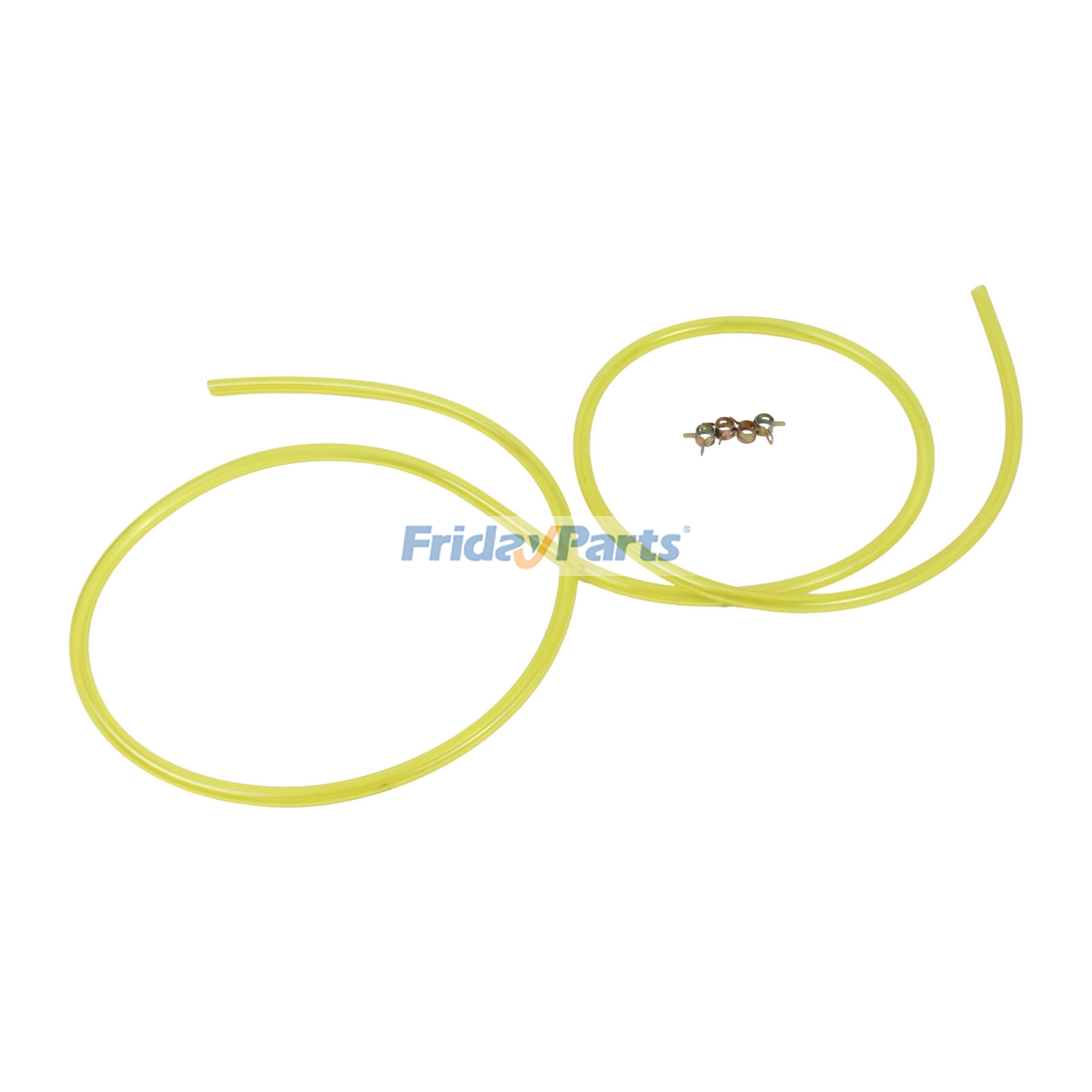 Kit de línea de combustible eléctrica amarilla de 1/4" y 3/8" para motos de nieve, motos de cross, vehículos todo terreno, cortadoras de césped y motocicletas