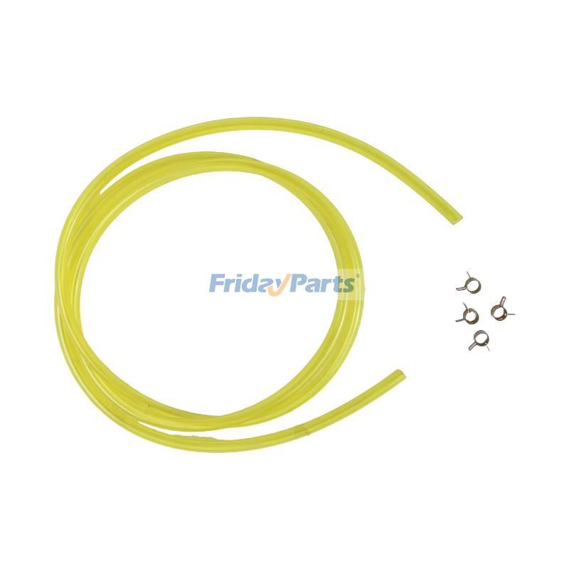 Kit de conduite de carburant électrique jaune 1/4"pour VTT/UTV,Moto,Tondeuse