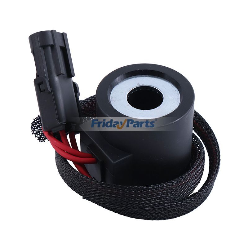 12V Solenoid Valve Coil AT163482 for John Deere Loader 300D 310D 315D