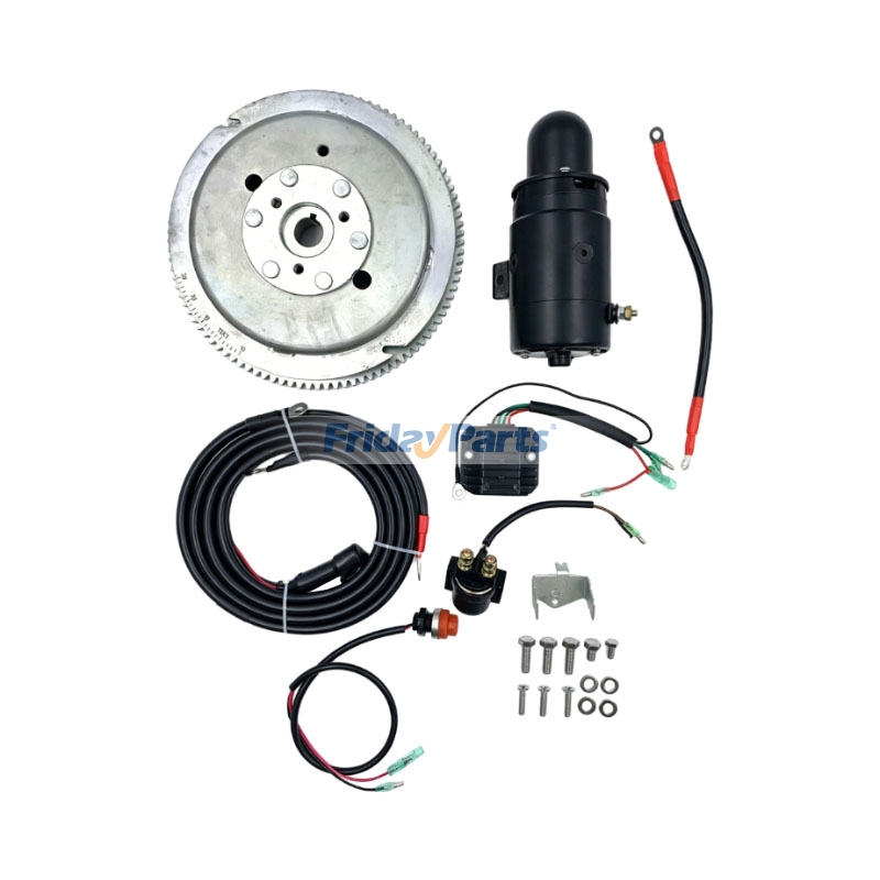 Electrical Start Conversion Kit for Yamaha 2 Stroke Outboard 85HP Model 688