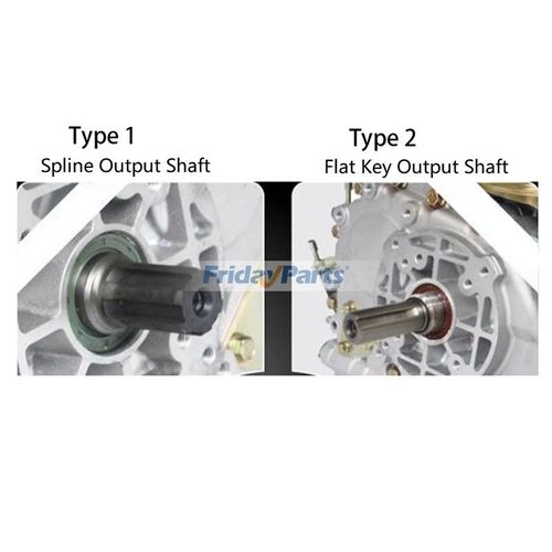 Start Key Compactor Electrical Start Engine 173FE for Micro Tiller Cultivator Tractor ...