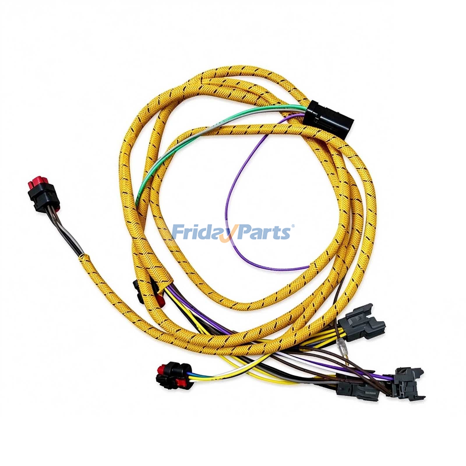 Electromagnetic Wiring Harness 251-0614 for Caterpillar CAT Engine 3066 C13 C4.2 C6.4 C-7 C-9 Excavator 319D 323D 324DL 325D 329DL 330D 336D 336DL 345DL 349DL