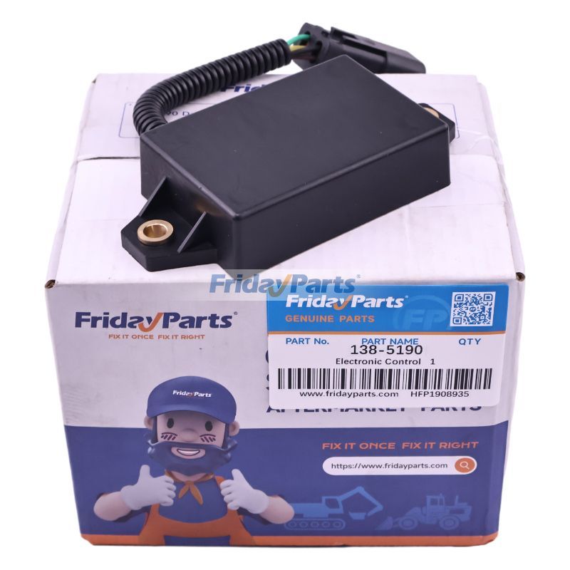 Relais de commande électronique 138-5190 pour moteur Caterpillar CAT 3046 4M40 excavatrice 307 307B 307C 308C 313B 315B E307