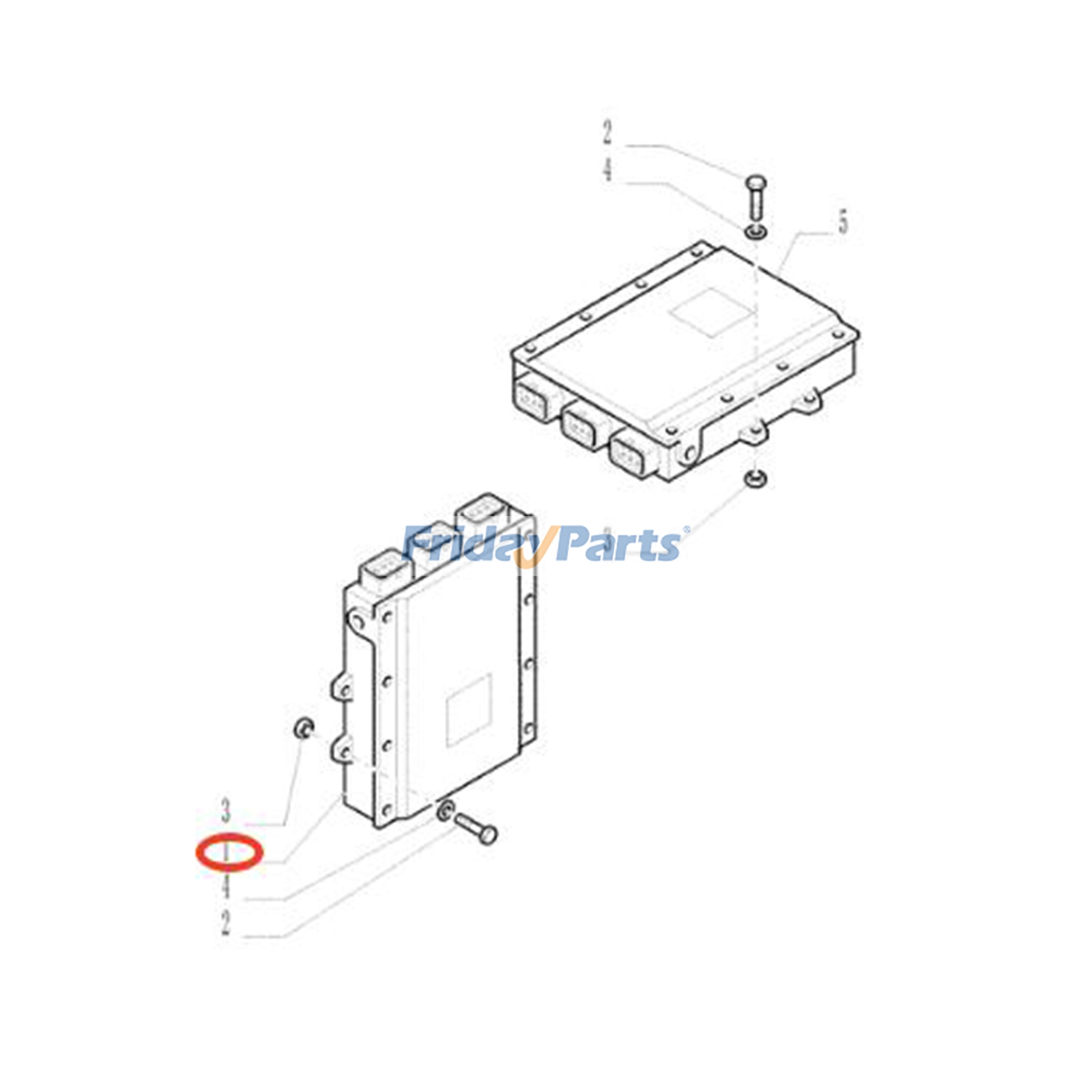 Electronic Control Module for Tractor
