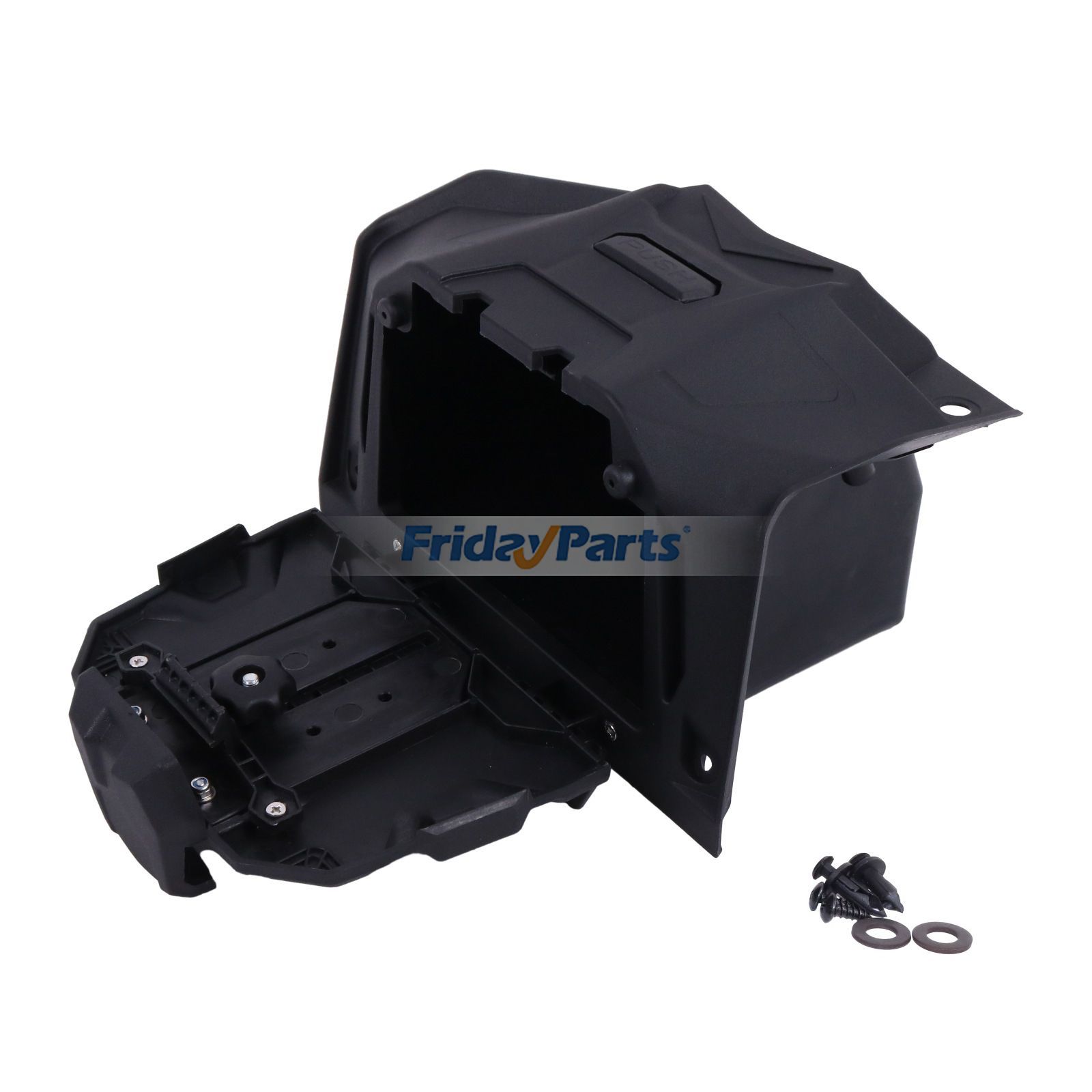 FridayParts Halter für elektronische Geräte mit integriertem Stauraum