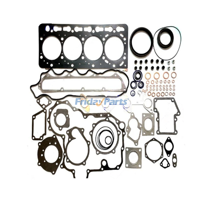 Kit de juntas para revisão do sistema de injeção eletrônica de combustível para motor Kubota V3800