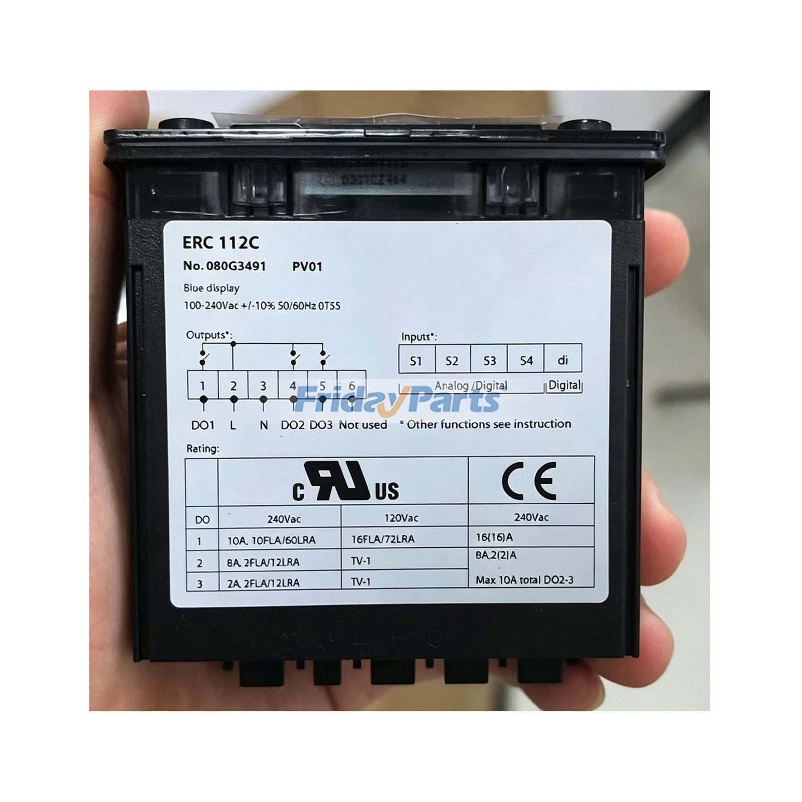 Electronic Refrigeration Controller Replacement for Danfoss 080G3491 080G3489 Premium Quality with 3-Year Warranty