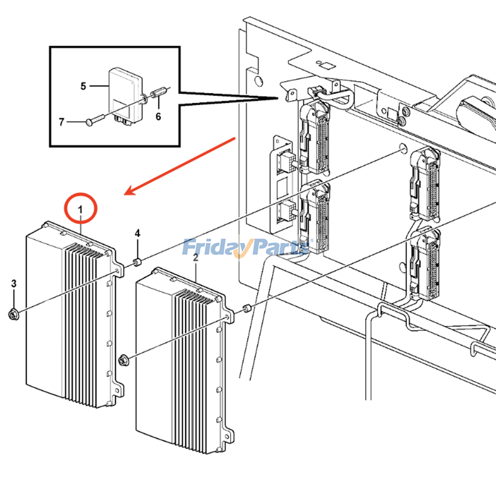 Electronic Unit for Loader
