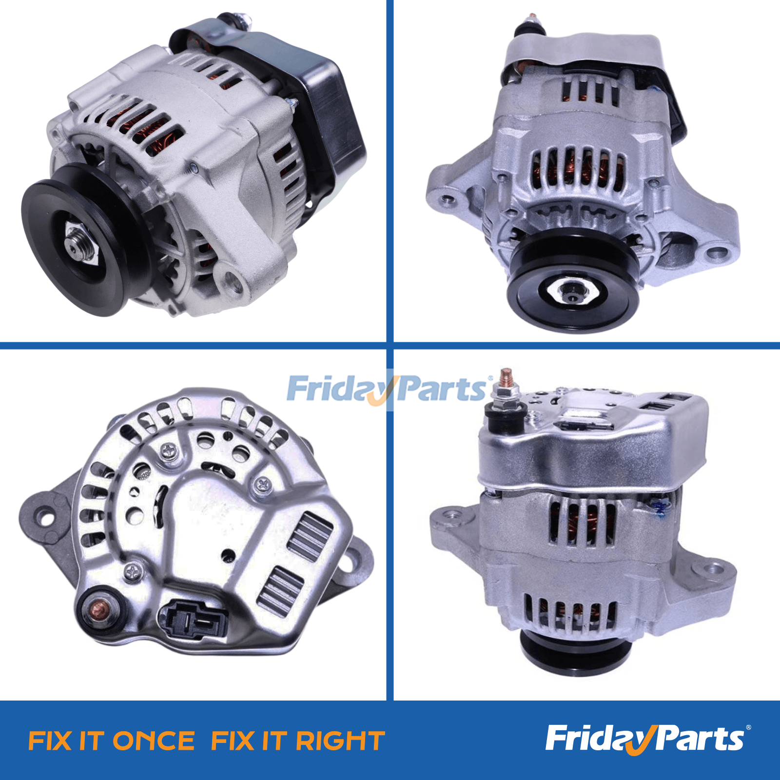 今すぐクボタ ジーニーリフト GS-2668 GS-2669 GS-3268 GS-4069 用 12V 40A オルタネーターをチェック！