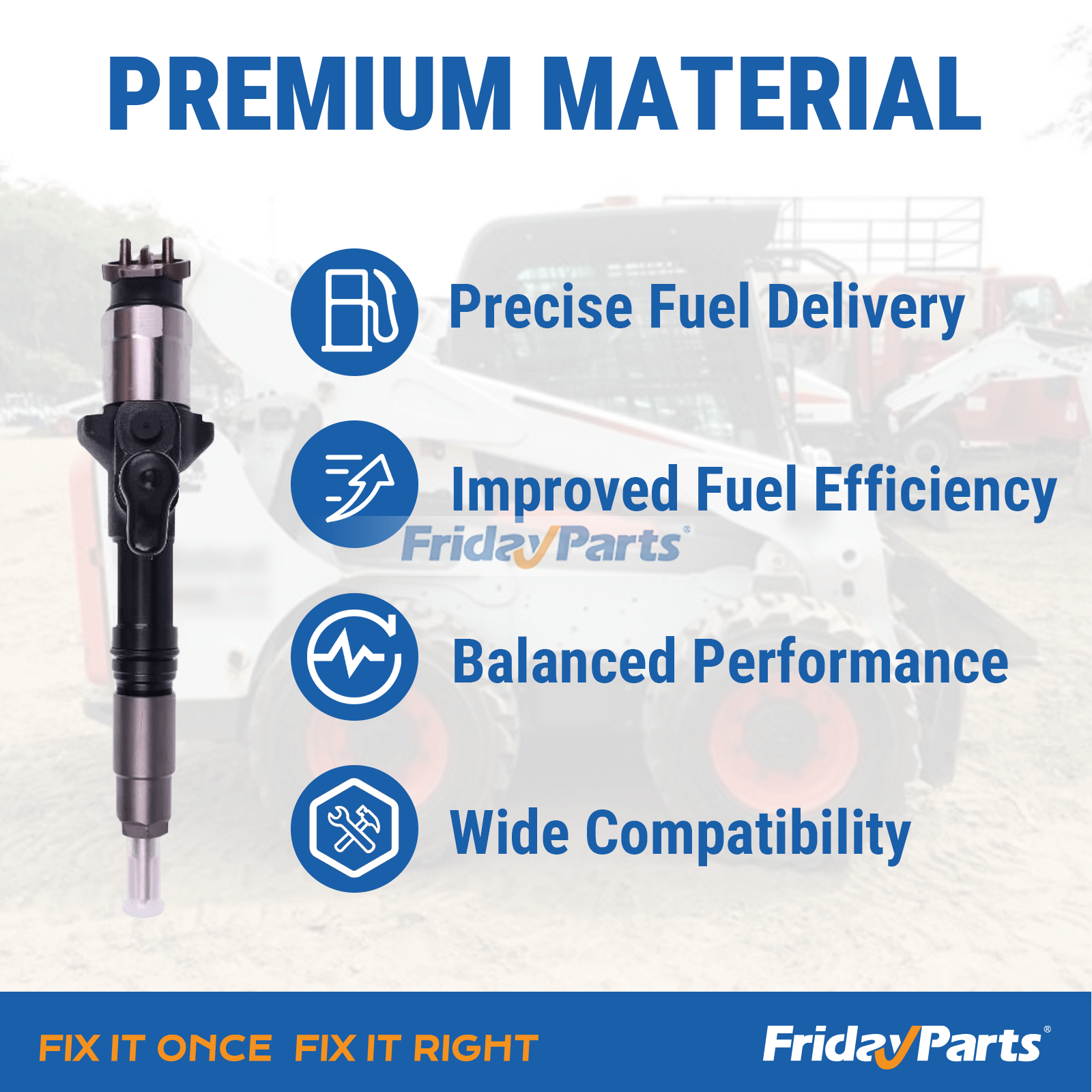 Engine,Loader Fuel Injector