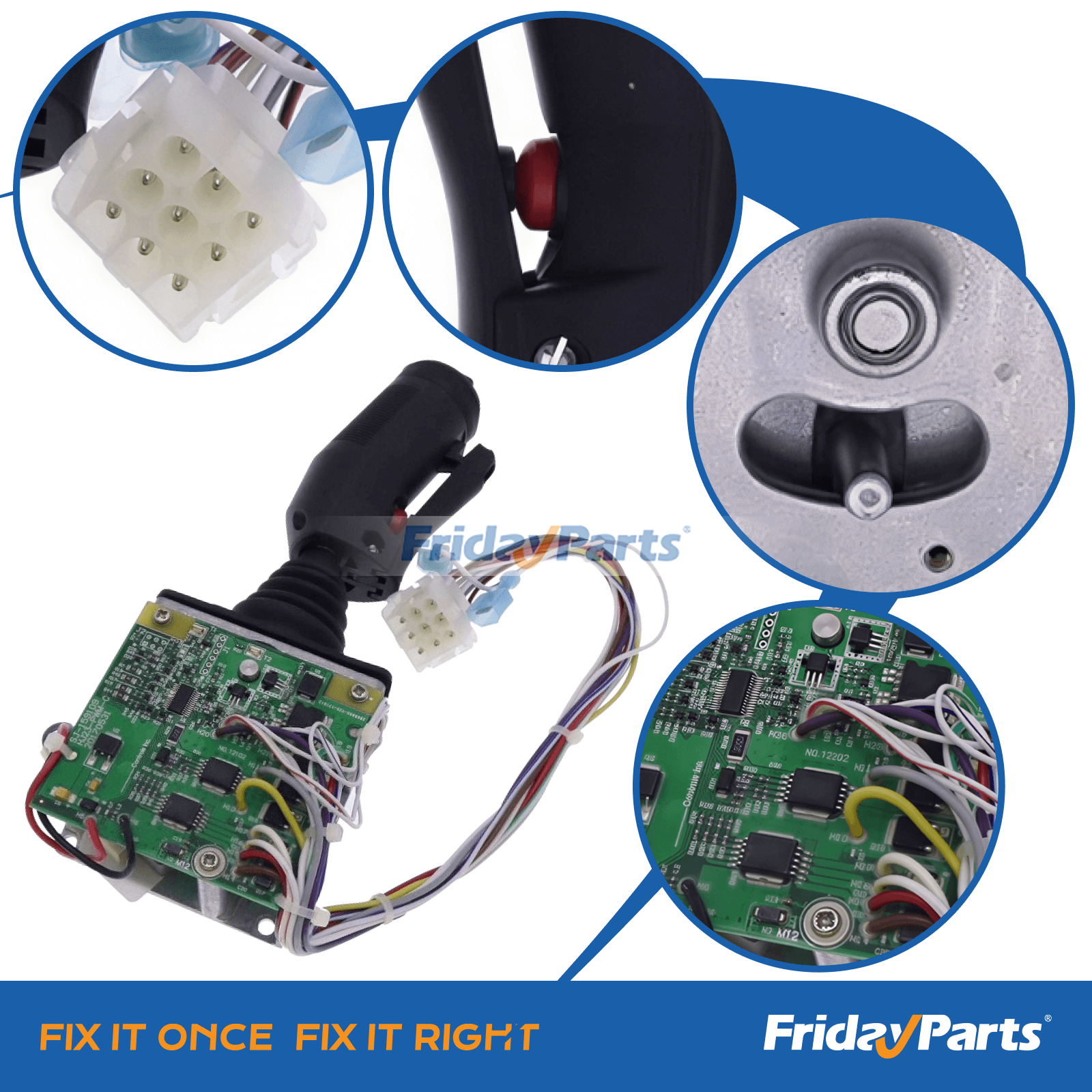 Plataformas de trabalho aéreo Para Skyjack - Controlador de joystick 159109 para elevador de tesoura SkyJack SJ8841RT SJ6826RT SJ6832RT SJ8831RT SJ600 SJ1000