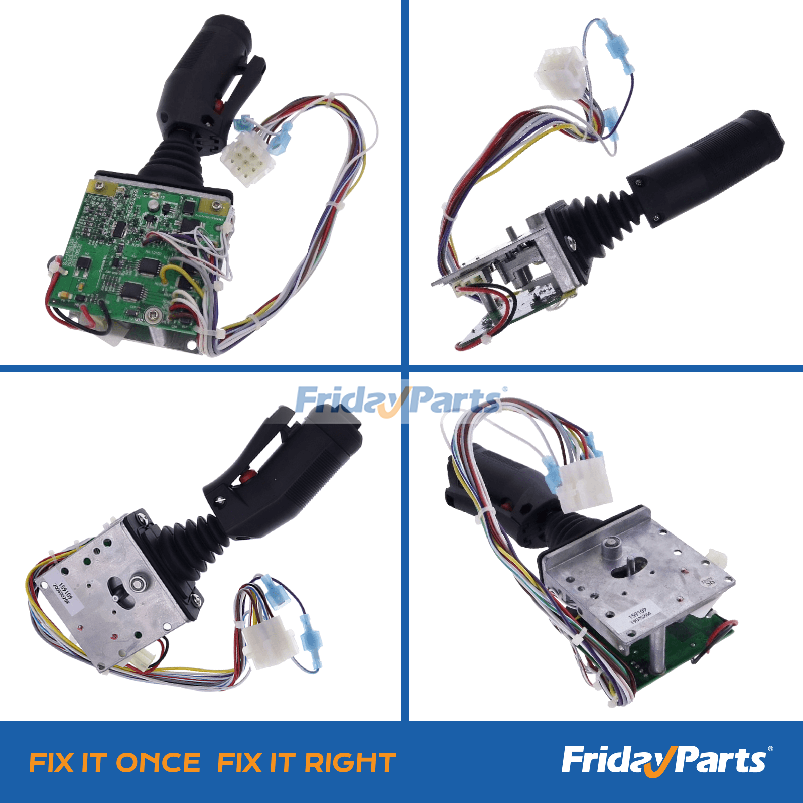 Controlador de joystick 159109 para elevador de tesoura SkyJack SJ8841RT SJ6826RT SJ6832RT SJ8831RT SJ600 SJ1000 FridayParts