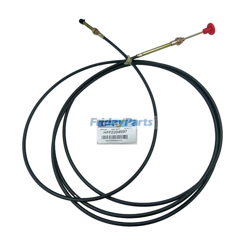 Emergency Engine Stop Cable 4449122 for John Deere Excavator 225CLC