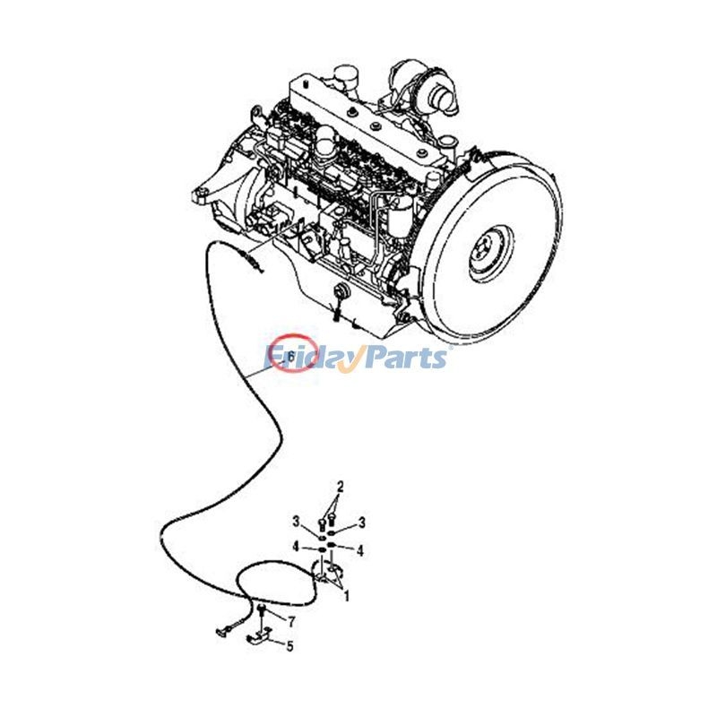 Dichtung John Deere 3120 motor: 6303D, M63LH, 066823CD fi 115 mm Dichtung John Deere 3120 motor: 6303D, M63LH, 066823CD fi 115 mm