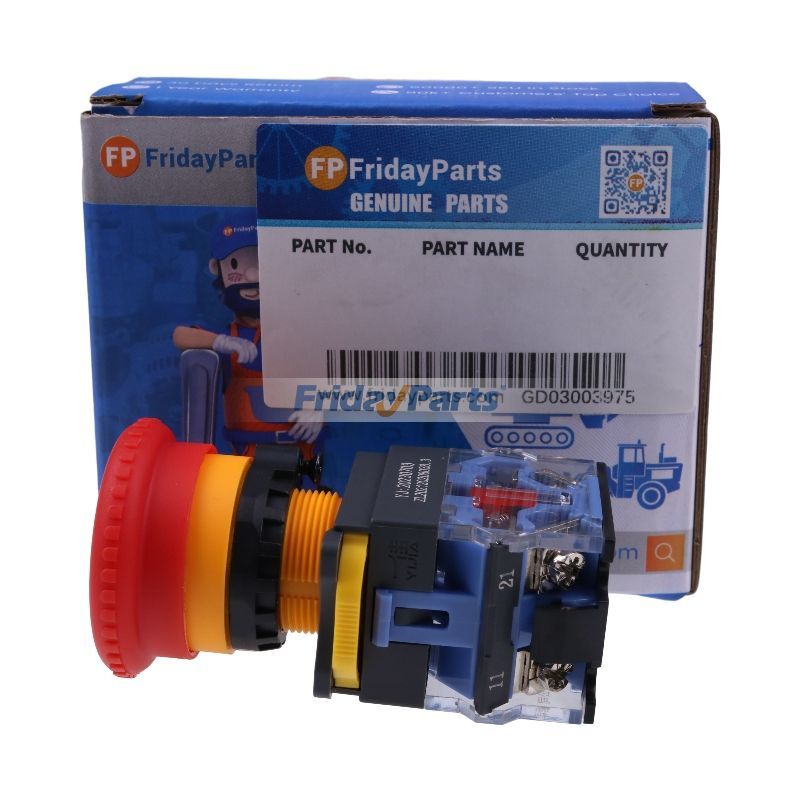 Notschalter 39549167 für Ingersoll Rand Luftkompressor