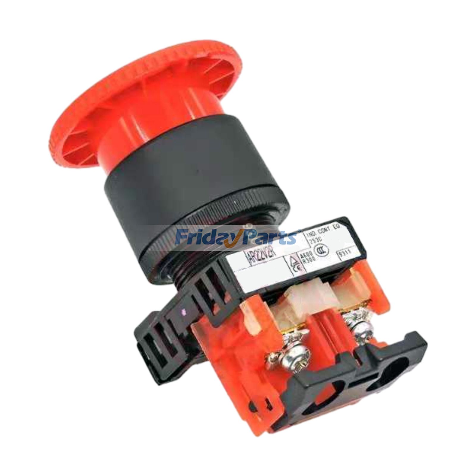Interruptor de parada de emergencia - Reemplaza Fuji Electric AR22V2R-01R para Equipo Industrial