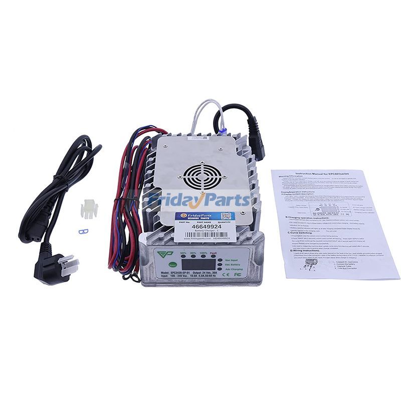 Cargador de batería de 24 V 30 A EPC2430 EPC2430-EP-01 para elevadores de tijera Signet Genie Skyjack JLG