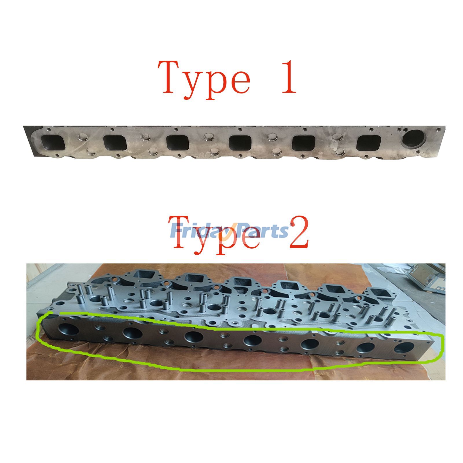 Culata completa con válvulas 7W-2203 para motor 3406 3406B 3406C 3406E para Caterpillar CAT 980C 980F 980G 621B 621E 621F 623B 623E 623F 627E 627F 814B D8N D8R Para CAT