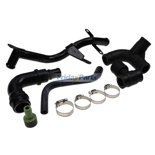 Audi A4 Breather Replacement A-Premium Crankcase Breather Hose For VW Passat 1998-2000 & Audi A4 1997-2000 1.8L - Direct Replacement Crancase Breather