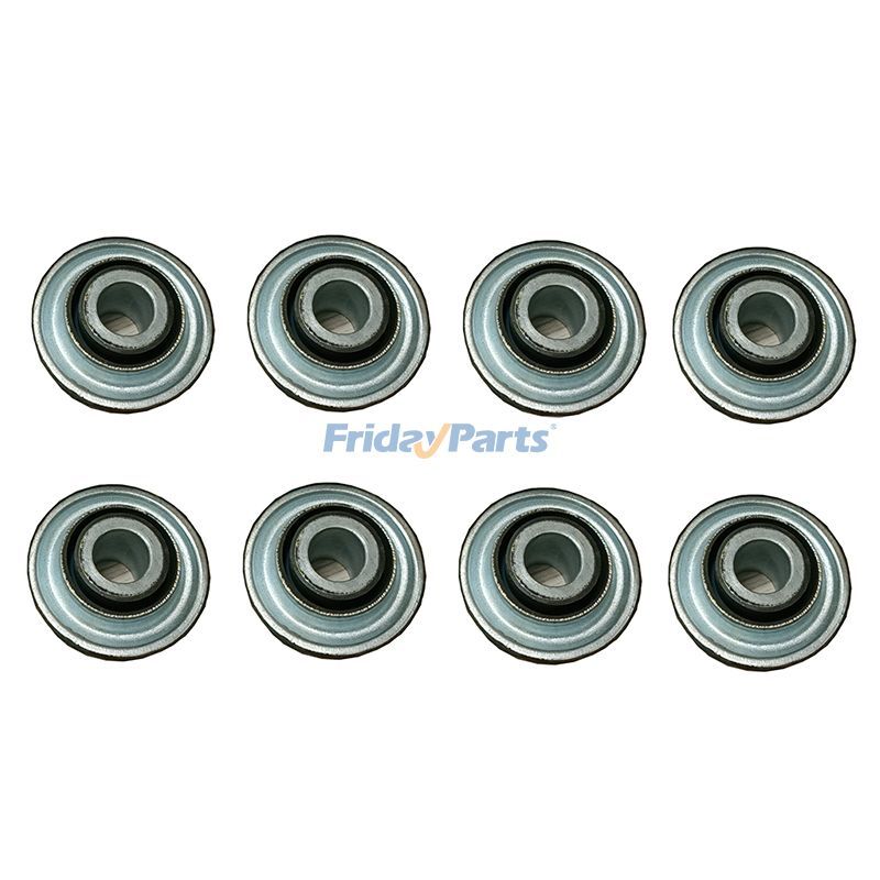 Lot de 8 coussinets de montage de moteur en caoutchouc 2416R235D1 pour excavatrice Kobelco K907 MD200BLC MD200C SK200 SK210 SK220 SK250