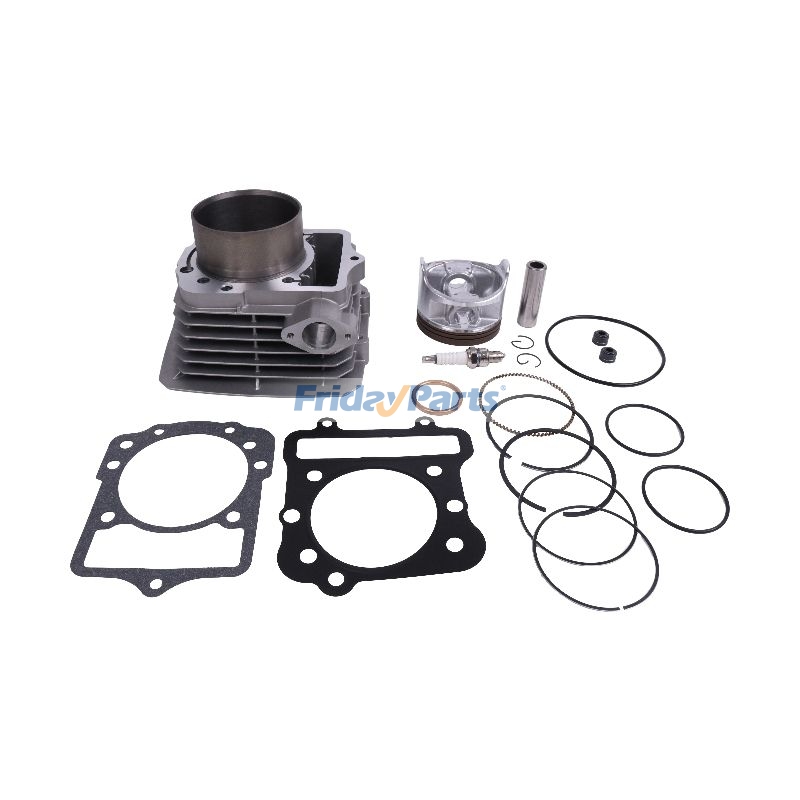 Kit de reconstrucción de pistón y cilindro de motor 11060-1652 11005-1533 para Kawasaki Bayou Prairie Lakota 300 de FridayParts