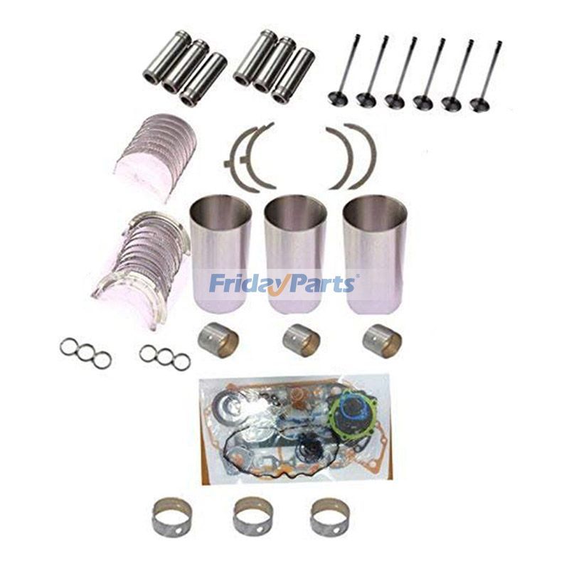Overhaul Rebuild Kit for Kubota Engine D650 Tractor B6001 B6100 B6100HST