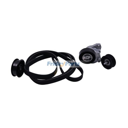 Complete Serpentine Belt Kit For Mercedes - Tensioner & Pulleys Replacement For GL450 ML350 C300