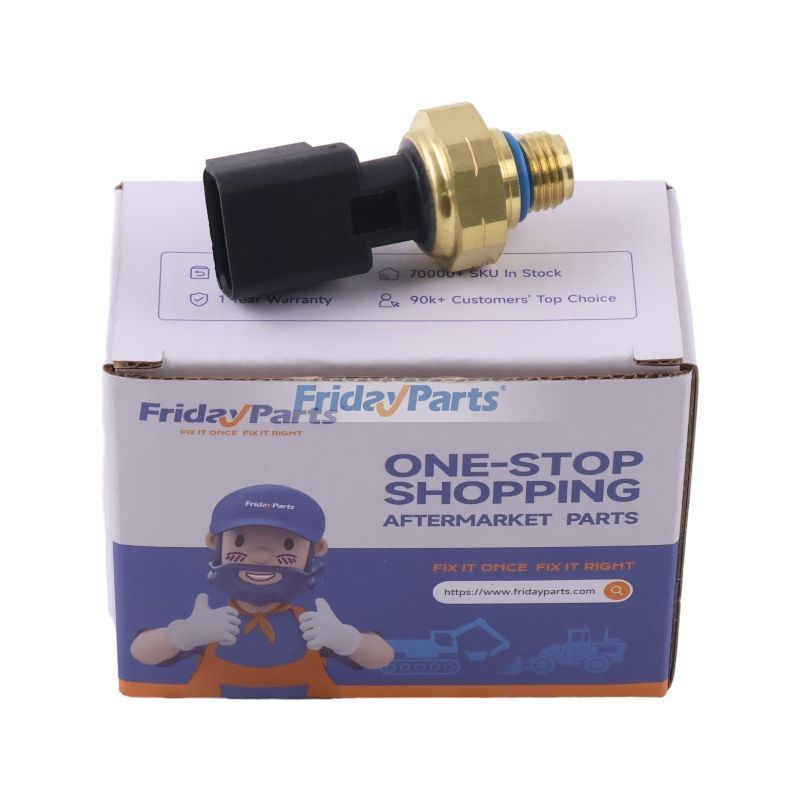 Engine Exhaust Pressure Sensor 4384678 for Cummins Engine B4.5 B5.6 B6.2 B6.7 B7 D6.7 F4.5 ISB L9 M15 QSB6.7 X11 X12