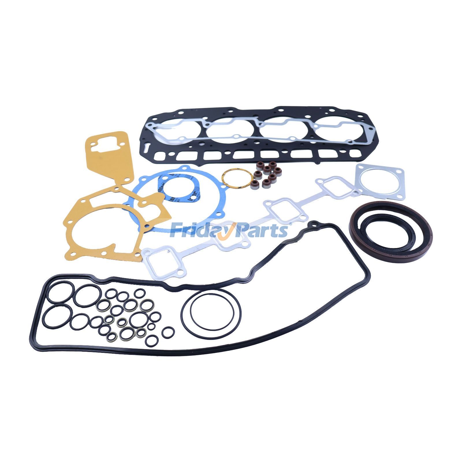 Kit de juntas de revisión para motor Komatsu 4D94E-1A 4D94E D20P-7 D20S-7-M D21S-7-M D20A-7-M D21Q-7-M D21P-7A-M de FridayParts