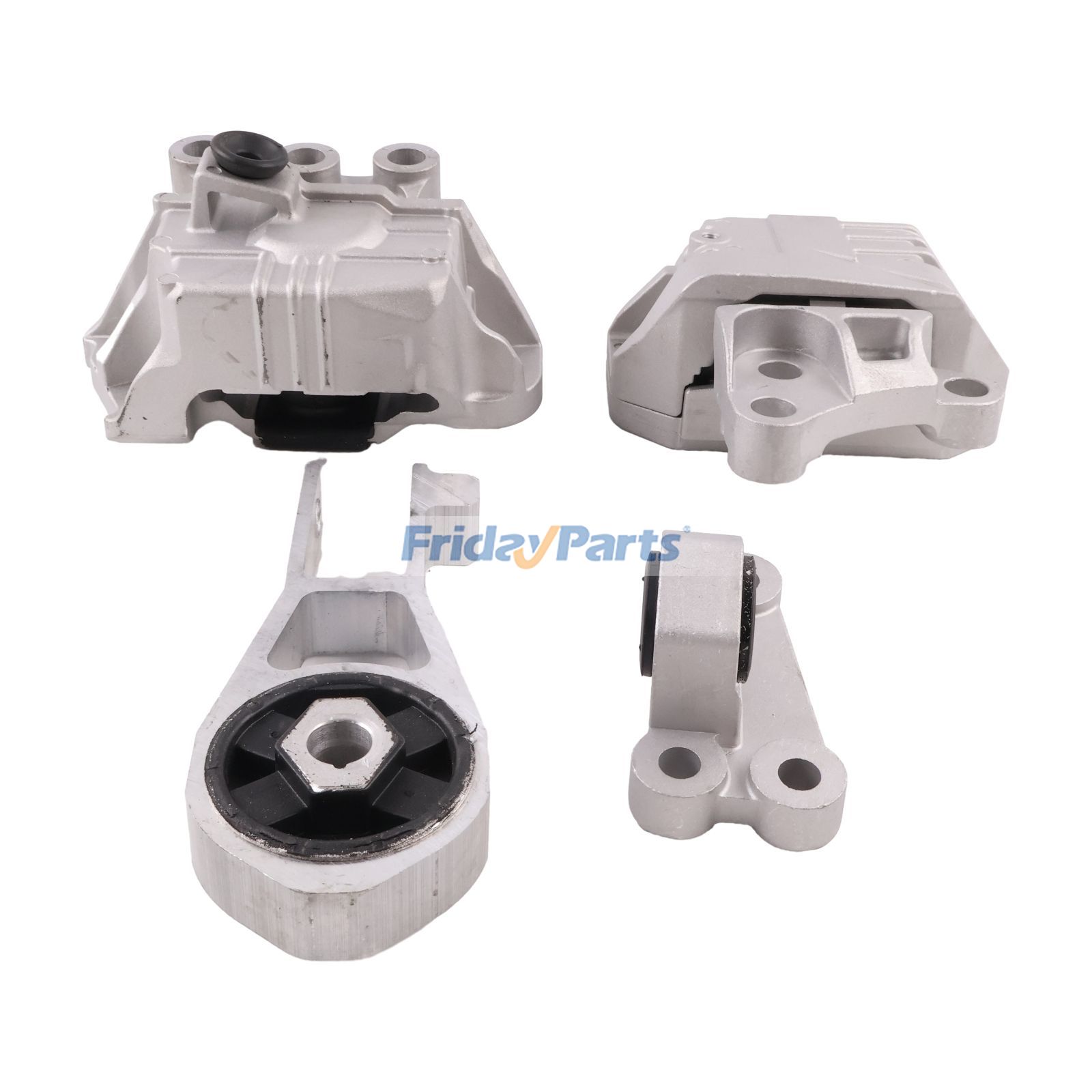 Juego de soportes de motor y transmisión 68258599AA 68363996AA 68363756AA 68363755A para Jeep Renegade L4 2.4L 015-2017 de FridayParts