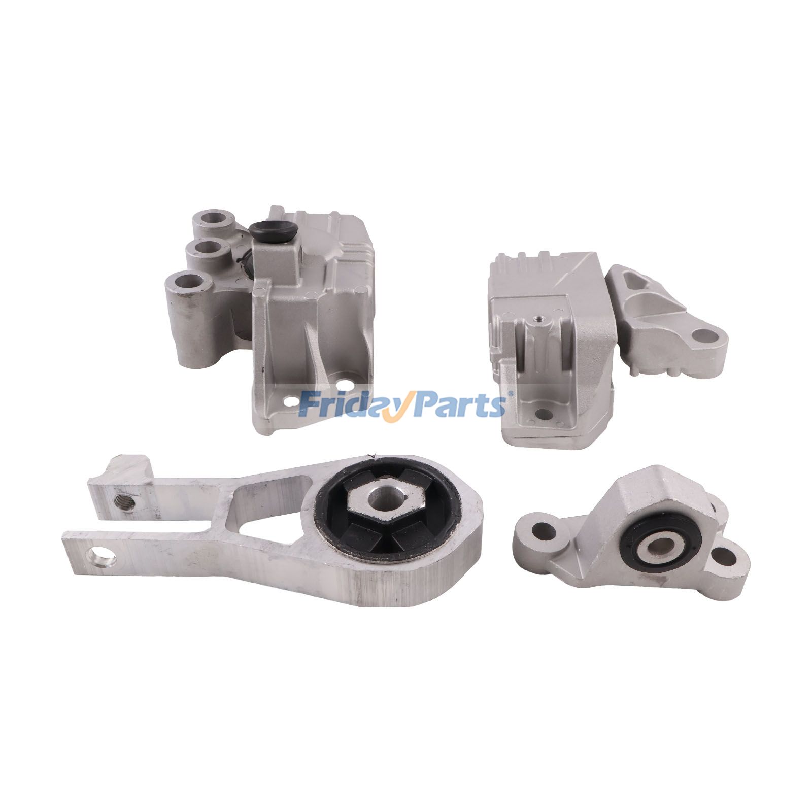 Juego de soportes de motor y transmisión 68258599AA 68363996AA 68363756AA 68363755A para Jeep Renegade L4 2.4L 015-2017 para Vehículo